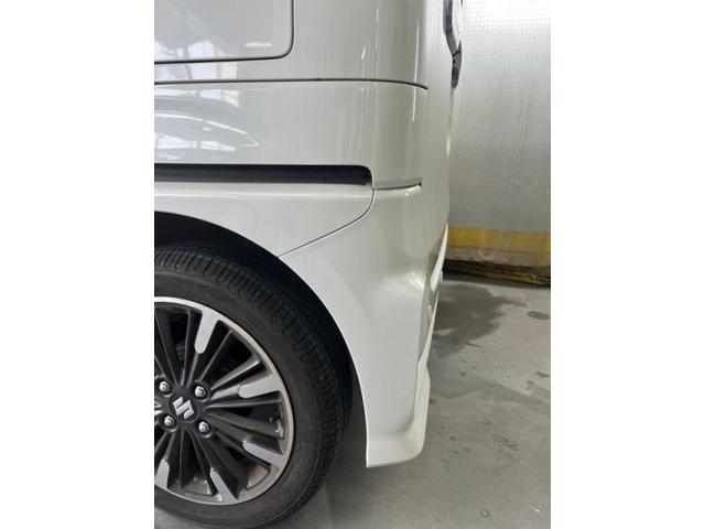 スズキ　スペーシア　リヤバンパー　キズ・へこみ直し　埼玉県和光市　板金塗装