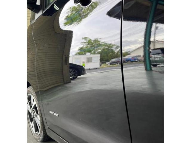 日産　ルークス　フロントドア　キズ・へこみ直し　埼玉県和光市　板金塗装