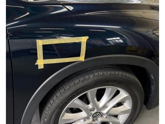 マツダ　ＣＸ－５　クォーターパネル、フロントフェンダー　キズ・へこみ直し　埼玉県和光市　板金塗装