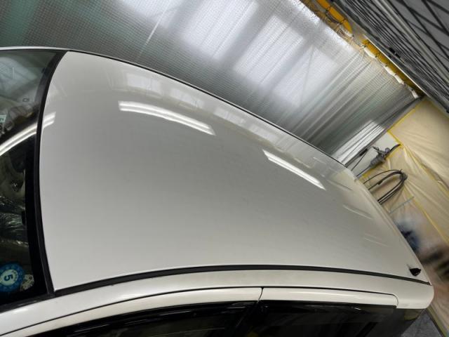 トヨタ　シエンタ　屋根（ルーう）塗装剥がれ　クリア劣化　塗装劣化　キズ・へこみ直し　埼玉県和光市