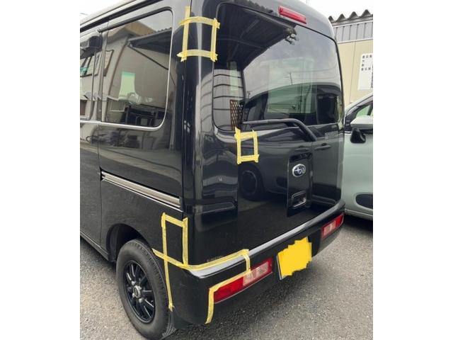 スバル　サンバー　あちこち気になるキズ・へこみ直し　埼玉県和光市　カーコンビニ倶楽部