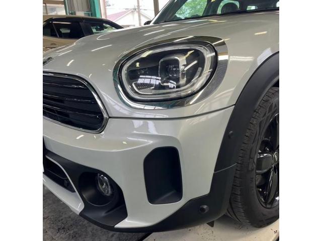 BMW　ＭＩＮＩ　輸入車のバンパー　キズ・へこみ直し　キーパーコーティング施工　和光市　板金塗装