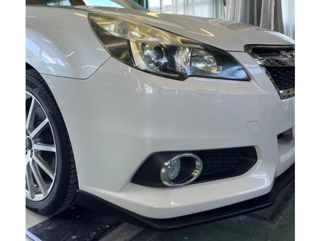 スバル　レガシィ　フロントバンパー　キズ・へこみ直し　板金塗装和光市