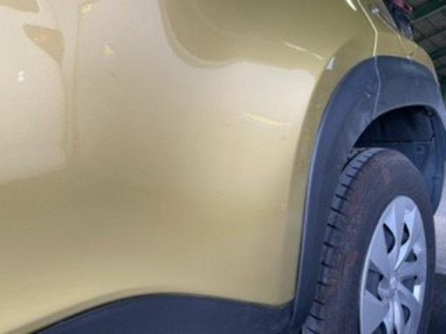 トヨタ　ヤリスクロス　後ろのドア　キズ・へこみ直し　伊勢原市　車修理