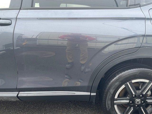 ホンダ　ヴェゼル　助手席側後ろドア　大きなキズ・へこみ直し　伊勢原市ドア交換