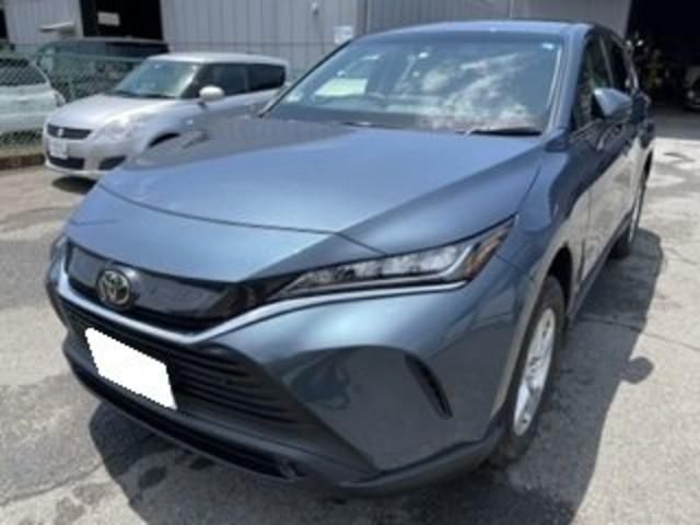 トヨタ　ハリアー　フロント事故　バンパー外れ等　ヘッドライト交換他　保険修理対応　キズ・へこみ直し