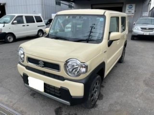 スズキ　ハスラー左前事故大破　各部品新品交換　保険修理　キズ・へこみ直し