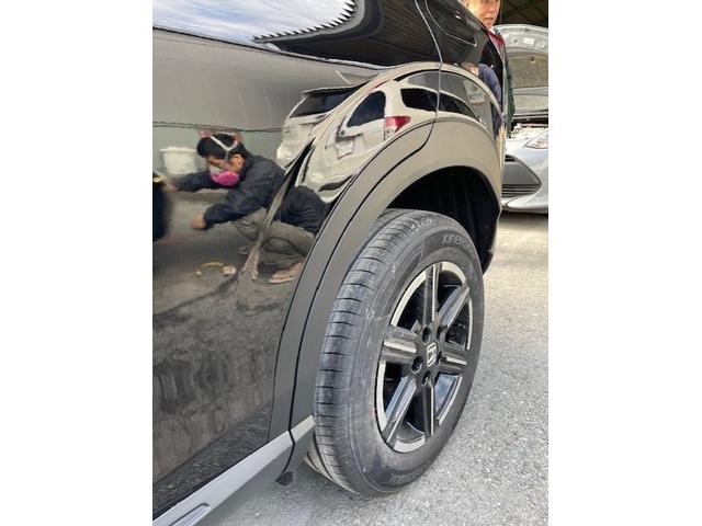 ホンダ ヴェゼル 左後ろドア その横キズ・へこみ直し 相模原市 板金塗装