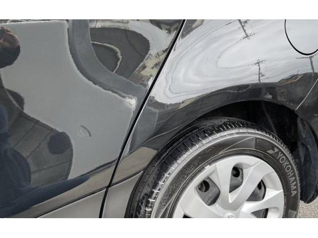 トヨタ　シエンタ　スライドドアとその横（クォーター）　キズ・へこみ直し　滑川市　板金塗装