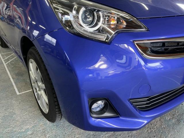 トヨタ　ラクティス　フロントバンパー交換　キズ・へこみ直し　滑川市　カーコンビニ倶楽部