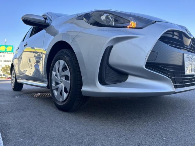 トヨタ　ヤリス　フロントバンパー　キズ・へこみ直し　金沢市板金塗装