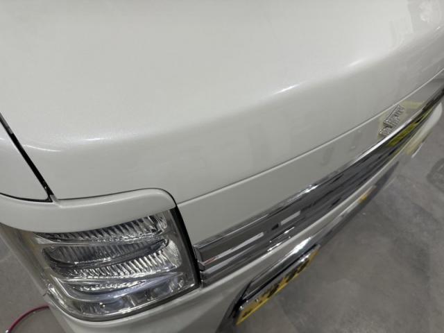 スズキ　エブリイ　ボンネット　キズ・へこみ直し　金沢市　板金塗装