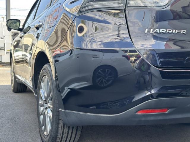 トヨタ　ハリアー　リヤバンパー　キズ・へこみ直し　金沢市　カーコンビニ倶楽部