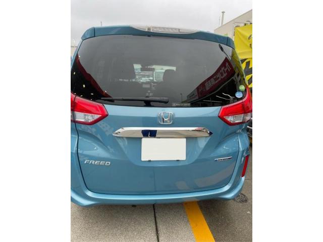 ホンダ　フリード　トランク　大きなキズ・へこみ直し　多治見市板金塗装