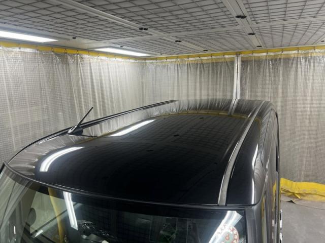 ダイハツ　タント　ルーフ（屋根）塗装剥がれ　クリアー劣化　経年劣化　キズ・へこみ直し　多治見市