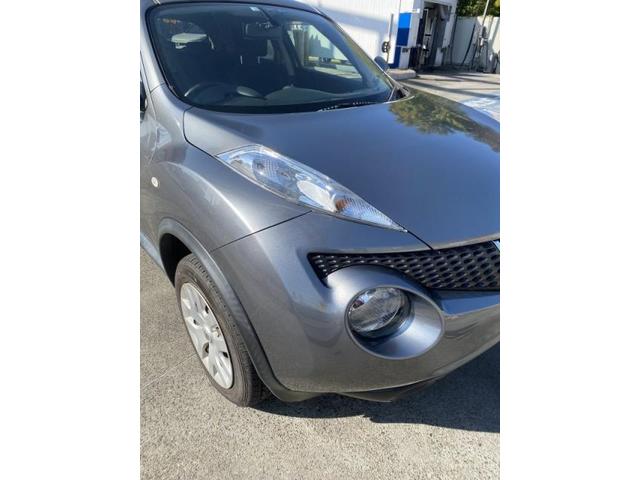 日産　ジューク　前回り事故修理　キズ・へこみ直し