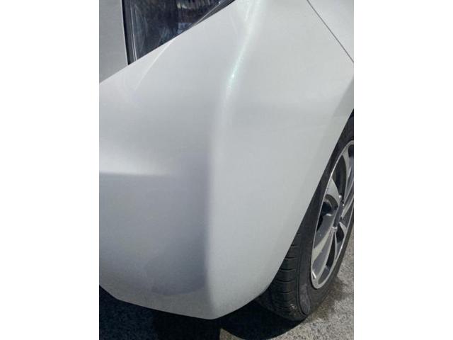 トヨタ　アクア　リアバンパーキズ・へこみ直し