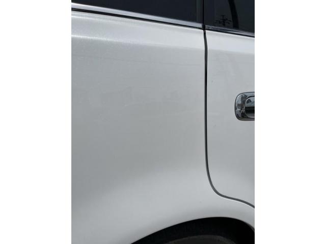 トヨタ bB 右後ろタイヤ上(クォーター)キズ・へこみ直し 浜松市 カーコンビニ倶楽部