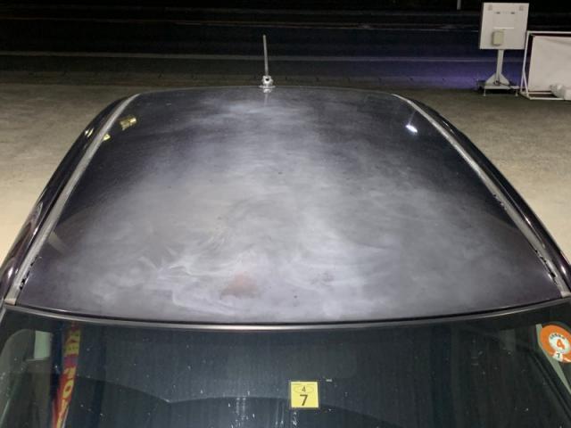 日産 モコ ルーフ(屋根)白ボケ クリア劣化剥がれ 塗装劣化キズ・へこみ直し 浜松市 カーコンビニ倶楽部