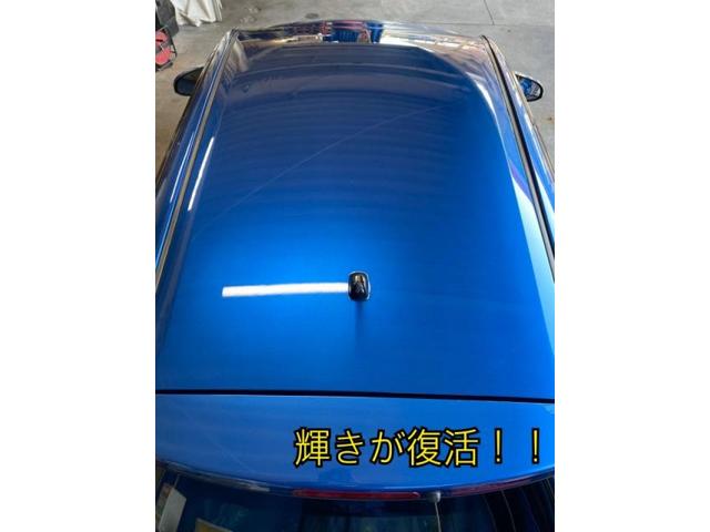 トヨタ ヴィッツ 天井部分 クリア塗装はがれ 再塗装修理キズ・へこみ直し 浜松市 カーコンビニ倶楽部