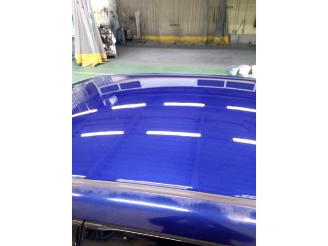 ホンダ フィット ルーフ(屋根)白ボケ クリア剥がれ 塗装劣化キズ・へこみ直し 浜松市 カーコンビニ倶楽部