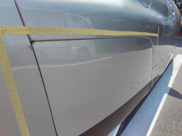 ホンダ インサイト リヤスパッツ(タイヤカバー)キズ・へこみ直し 浜松市