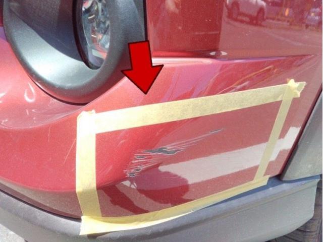 トヨタ　ライズ　フロントバンパーキズ・へこみ直し　浜松市　カーコンビニ倶楽部