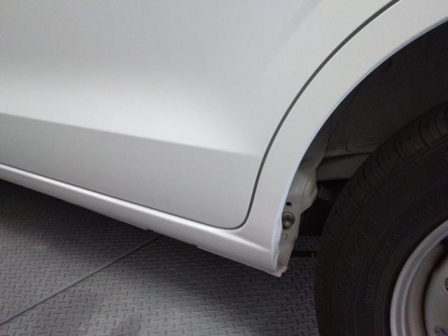 スズキ　アルト　左リヤドア・左クォーター・左ロッカーパネル　キズ・へこみ直し　浜松市