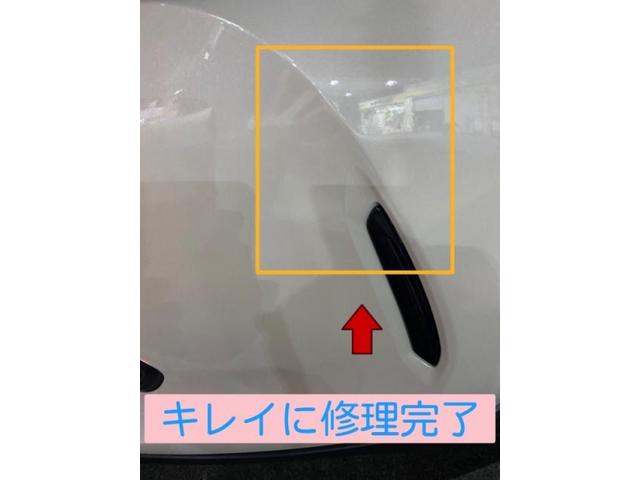 トヨタ　ハリアー　バンパーキズ・へこみ直し