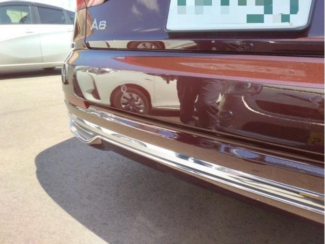 アウディ A8 輸入車の前後バンパーキズ・へこみ直し 浜松市 カーコンビニ倶楽部