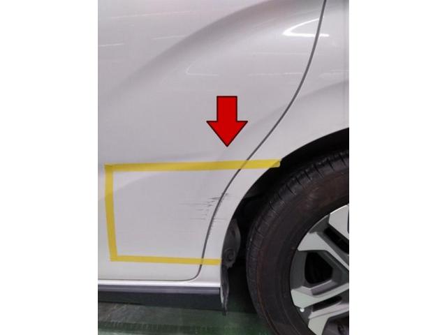 ホンダ フリード 左スライドドア・クォーター(リヤタイヤ)キズ・へこみ直し 浜松市 カーコンビニ倶楽部