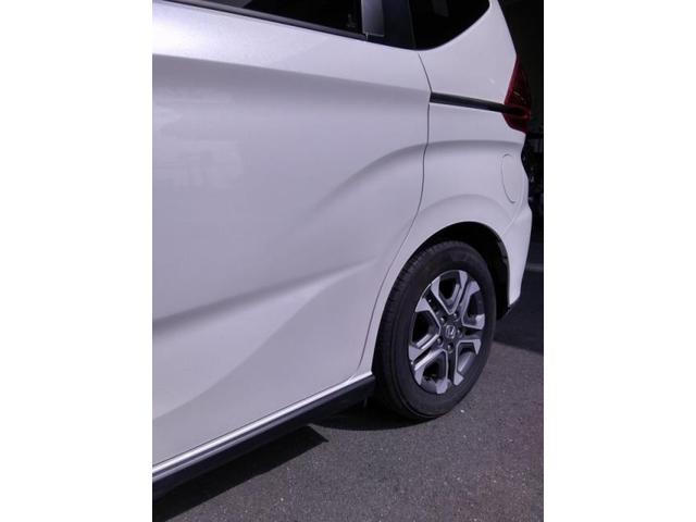 ホンダ フリード 左スライドドア・クォーター(リヤタイヤ)キズ・へこみ直し 浜松市 カーコンビニ倶楽部