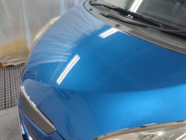 トヨタ ラクティス ボンネットクリア剥がれ・塗装劣化キズ・へこみ直し 浜松市 カーコンビニ倶楽部