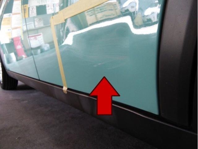 スズキ アルトラパン 後ろのドアキズ・へこみ直し 浜松市 カーコンビニ倶楽部