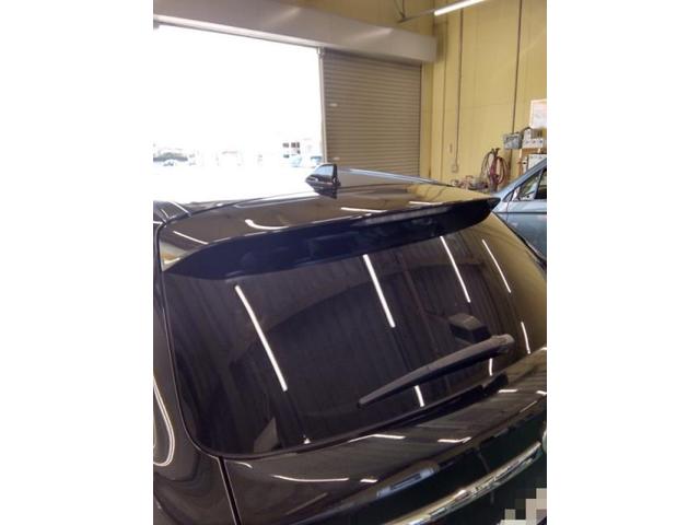 トヨタ アベンシスワゴン ルーフスポイラークリア劣化キズ・へこみ直し 浜松市 カーコンビニ倶楽部