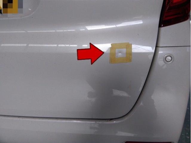 ホンダ N-BOX トランク(リヤゲート)キズ・へこみ直し 浜松市