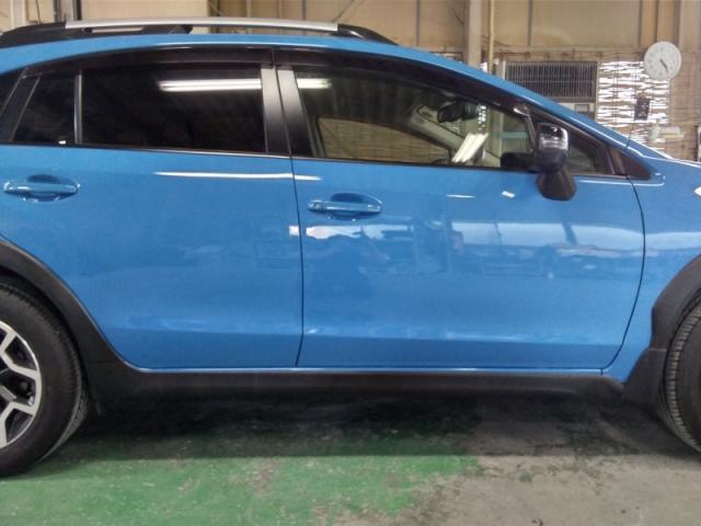 スバル XV フロントドア新品交換 後ろドアキズ・へこみ直し 浜松市 カーコンビニ倶楽部