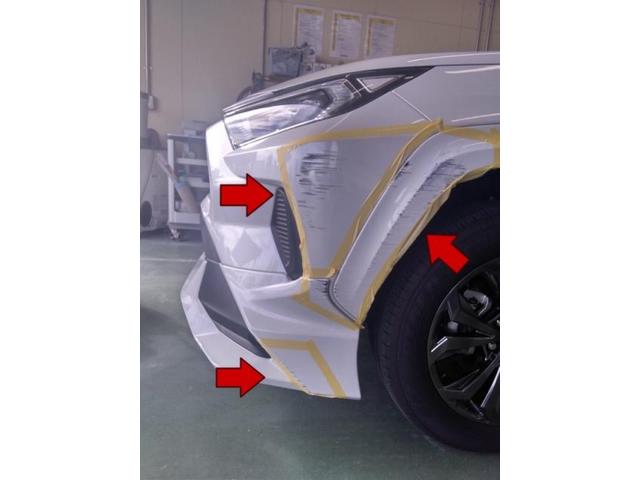 トヨタ RAV4 キズ・へこみ直し
