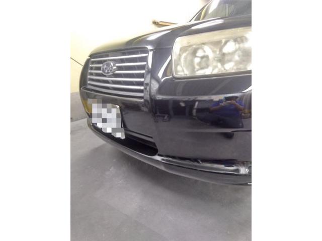 スバル フォレスター フロントバンパーキズ・へこみ直し 浜松市 カーコンビニ倶楽部