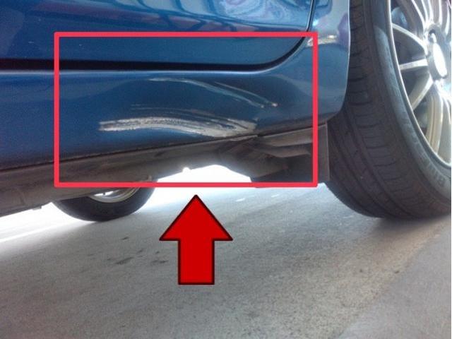 トヨタ カローラフィールダー 左サイドシル(ロッカーパネル)キズ・へこみ直し 浜松市 カーコンビニ倶楽部