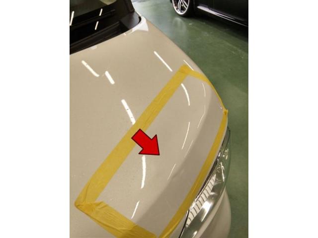 ホンダ　Ｎ－ＢＯＸ　ボンネットキズ・へこみ直し　浜松市カーコン工法