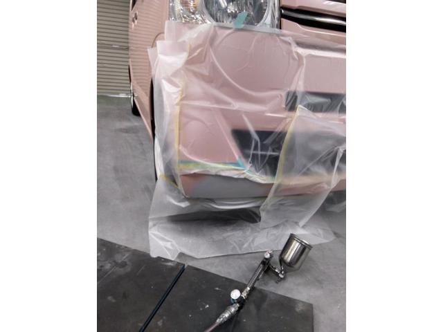 ホンダ　Ｎ－ＢＯＸ　フロントバンパーキズ・へこみ直し　浜松市　カーコンビニ倶楽部