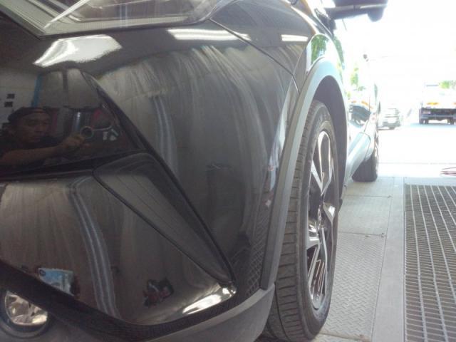トヨタ　Ｃ－ＨＲ　フロントバンパーキズ・へこみ直し　浜松市　カーコンビニ倶楽部