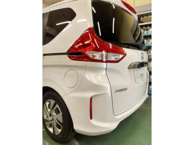 ホンダ　フリード　リヤバンパーキズ・へこみ直し　浜松市バンパー修理