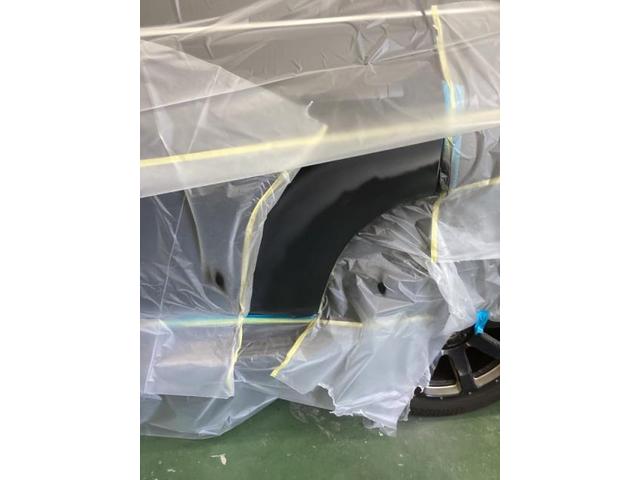 トヨタ　ランドクルーザープラド　リヤドアすりキズ・へこみ直し　浜松市