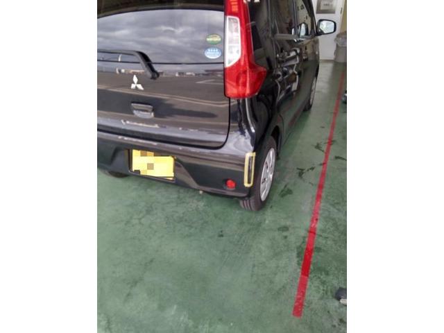 三菱 eKワゴン リアバンパー角 キズ・へこみ直し 豊橋市 カーコンビニ倶楽部