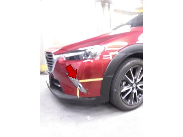 マツダ　ＣＸ－３　フロントバンパー左右　キズ・へこみ直し　豊橋市　カーコンビニ倶楽部