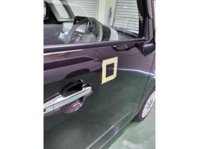 スズキ ワゴンRスマイル フロントドア エクボキズ・へこみ直し 豊橋市 カーコンビニ倶楽部