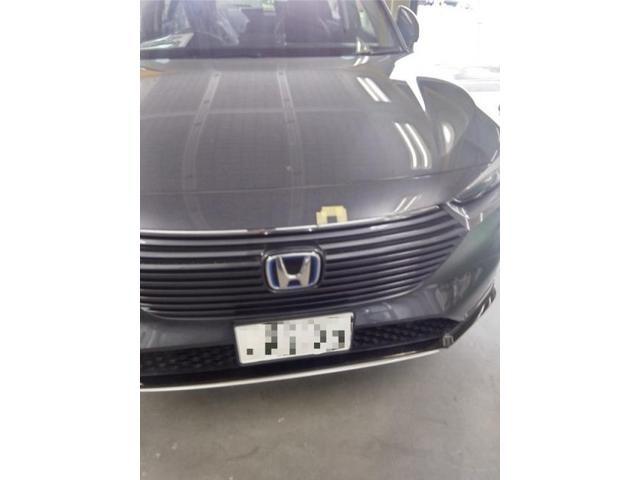 ホンダ ヴェゼル フロントバンパー キズ・へこみ直し 豊橋市 板金塗装