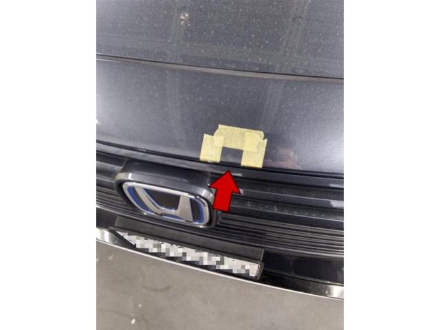 ホンダ ヴェゼル フロントバンパー キズ・へこみ直し 豊橋市 板金塗装